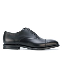 schwarze Leder Oxford Schuhe von Church's