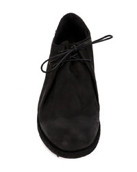 schwarze Leder Oxford Schuhe von Officine Creative