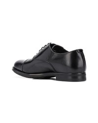 schwarze Leder Oxford Schuhe von Fefè