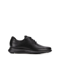 schwarze Leder Oxford Schuhe von Cole Haan