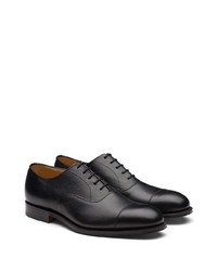 schwarze Leder Oxford Schuhe von Church's