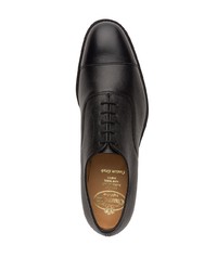 schwarze Leder Oxford Schuhe von Church's