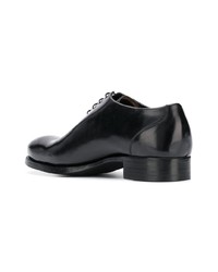 schwarze Leder Oxford Schuhe von Dimissianos & Miller