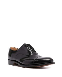 schwarze Leder Oxford Schuhe von Church's