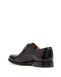 schwarze Leder Oxford Schuhe von Church's