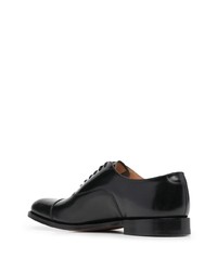 schwarze Leder Oxford Schuhe von Church's