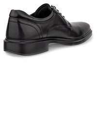 schwarze Leder Oxford Schuhe von Ecco