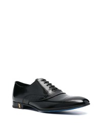 schwarze Leder Oxford Schuhe von Billionaire