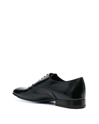 schwarze Leder Oxford Schuhe von Billionaire