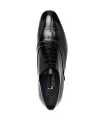 schwarze Leder Oxford Schuhe von Billionaire