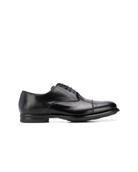 schwarze Leder Oxford Schuhe von Fefè