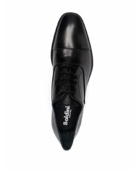 schwarze Leder Oxford Schuhe von Baldinini