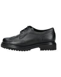 schwarze Leder Oxford Schuhe von Gabor Comfort