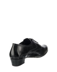 schwarze Leder Oxford Schuhe von Gerry Weber