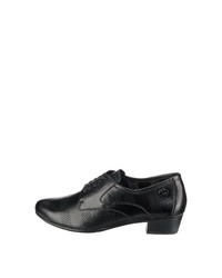 schwarze Leder Oxford Schuhe von Gerry Weber