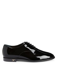 schwarze Leder Oxford Schuhe von Giuseppe Zanotti