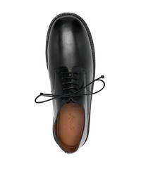 schwarze Leder Oxford Schuhe von Marsèll