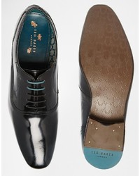 schwarze Leder Oxford Schuhe von Ted Baker