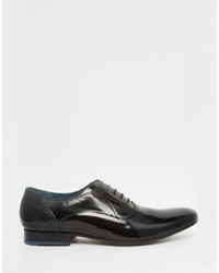 schwarze Leder Oxford Schuhe von Ted Baker