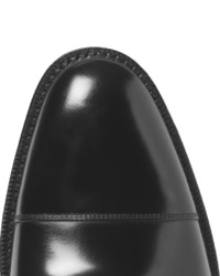 schwarze Leder Oxford Schuhe von Church's