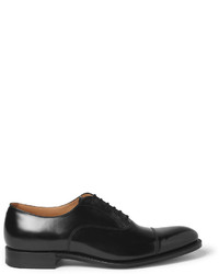 schwarze Leder Oxford Schuhe von Church's