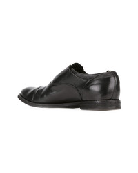 schwarze Leder Oxford Schuhe von Officine Creative