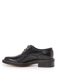 schwarze Leder Oxford Schuhe von Rag & Bone