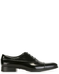 schwarze Leder Oxford Schuhe von Kenzo