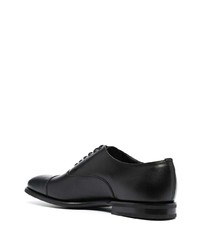 schwarze Leder Oxford Schuhe von Church's