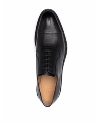 schwarze Leder Oxford Schuhe von Bally