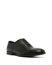 schwarze Leder Oxford Schuhe von Barrett