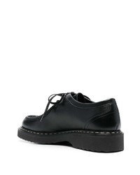 schwarze Leder Oxford Schuhe von Bally