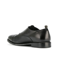 schwarze Leder Oxford Schuhe von Officine Creative