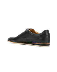 schwarze Leder Oxford Schuhe von BOSS HUGO BOSS