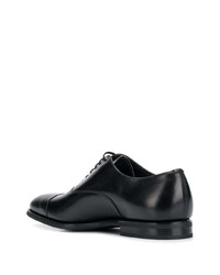 schwarze Leder Oxford Schuhe von Church's