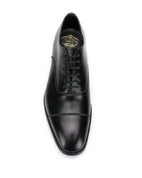 schwarze Leder Oxford Schuhe von Church's