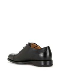 schwarze Leder Oxford Schuhe von Bally