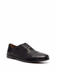 schwarze Leder Oxford Schuhe von Doucal's