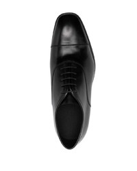 schwarze Leder Oxford Schuhe von Harrys Of London