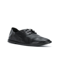 schwarze Leder Oxford Schuhe von Marsèll