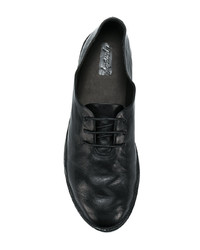 schwarze Leder Oxford Schuhe von Marsèll