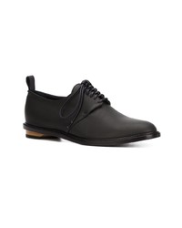 schwarze Leder Oxford Schuhe von Valas