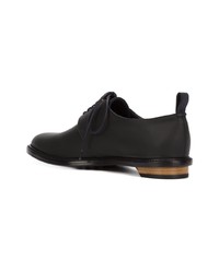 schwarze Leder Oxford Schuhe von Valas