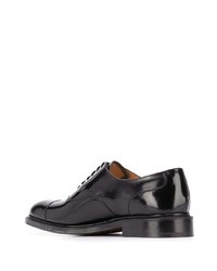 schwarze Leder Oxford Schuhe von Church's