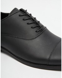 schwarze Leder Oxford Schuhe von Aldo