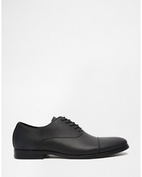 schwarze Leder Oxford Schuhe von Aldo