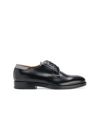 schwarze Leder Oxford Schuhe von Lanvin