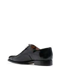 schwarze Leder Oxford Schuhe von Church's