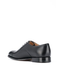 schwarze Leder Oxford Schuhe von Church's