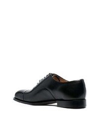 schwarze Leder Oxford Schuhe von Church's